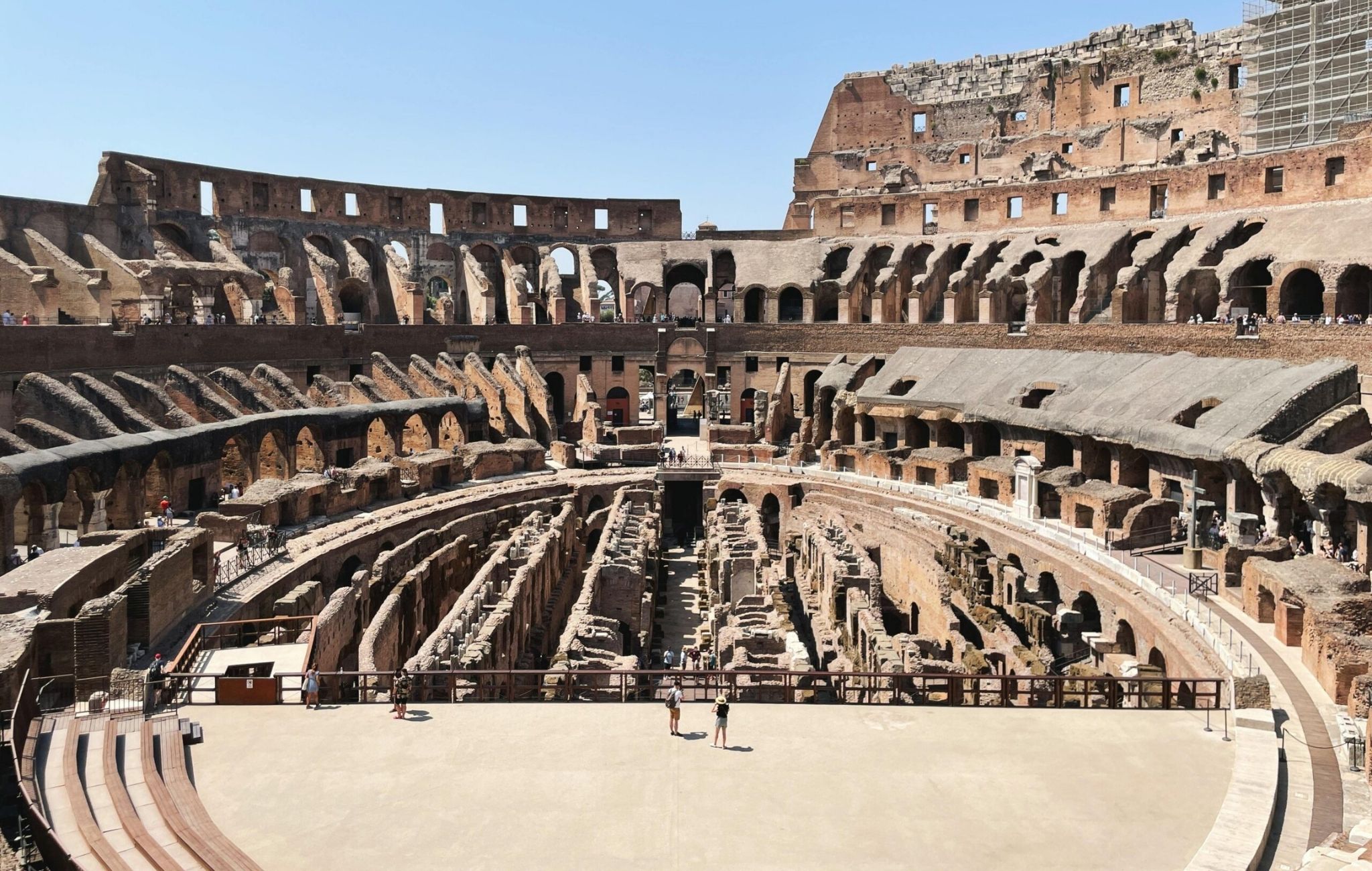 Colosseum Arena Experience & Roman Forum Small Group Tour